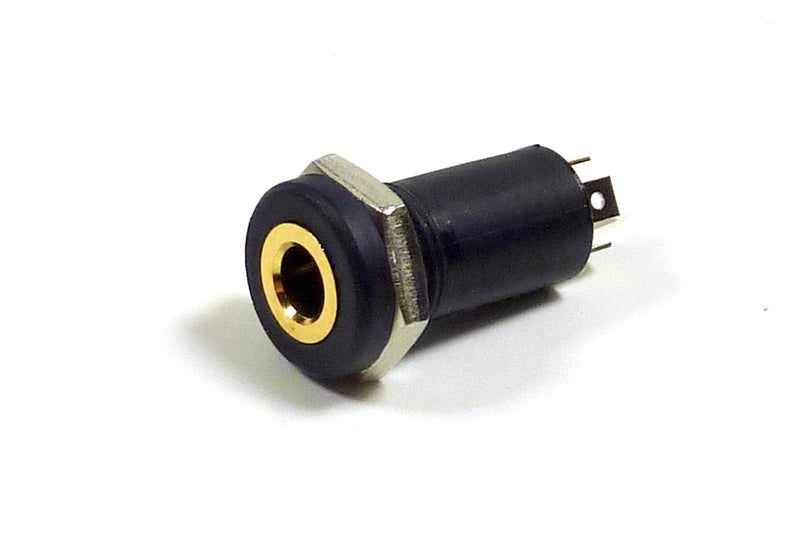 Philmore 3.5mm 1/8"Isolated Mini Stereo Female Panel Mount Headphone Jack ; 70-534 - Image 1